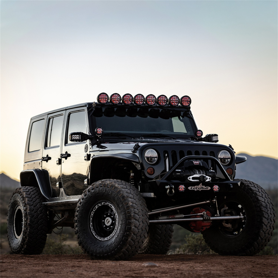 Rigid Industries - Rigid Industries COVER FOR RIGID 360-SERIES 6 INCH LED LIGHTS BLACK SET OF 2 - 363665