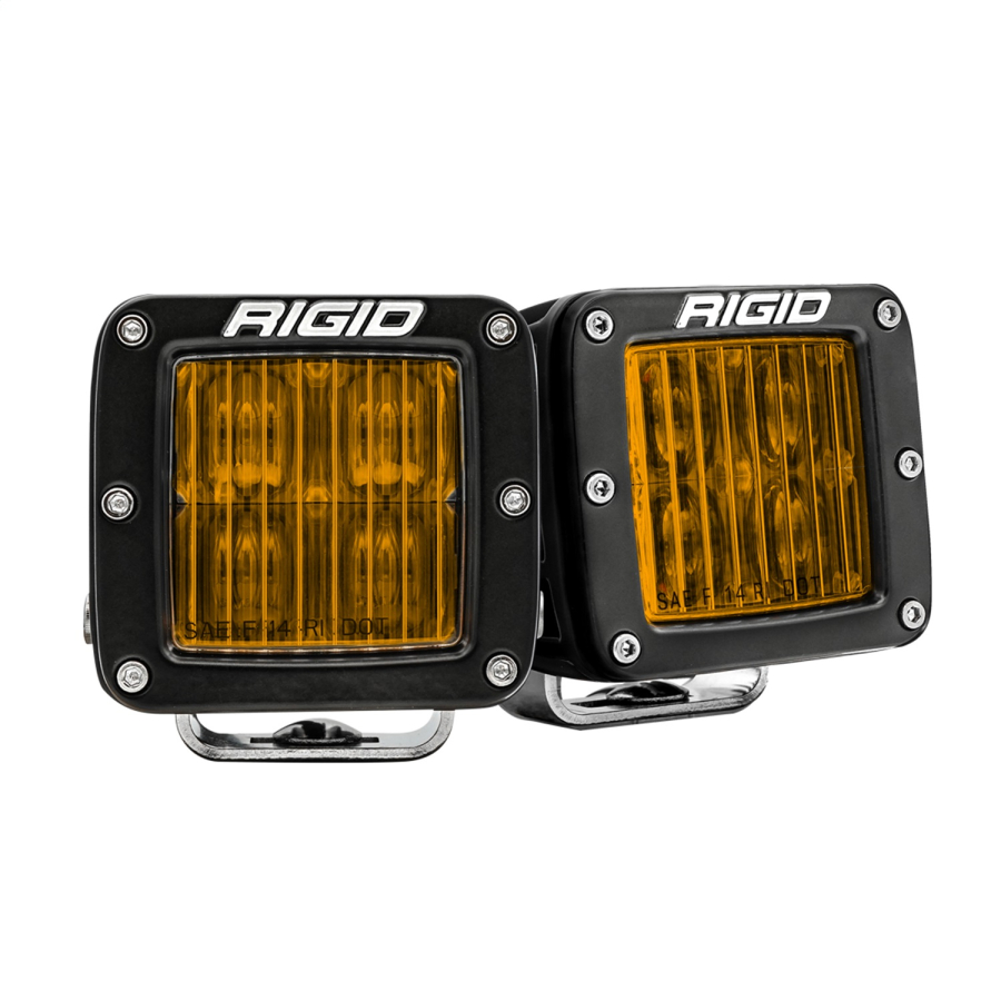 Rigid Industries - Rigid Industries D-Series PRO SAE Fog Yellow Pair - 504816