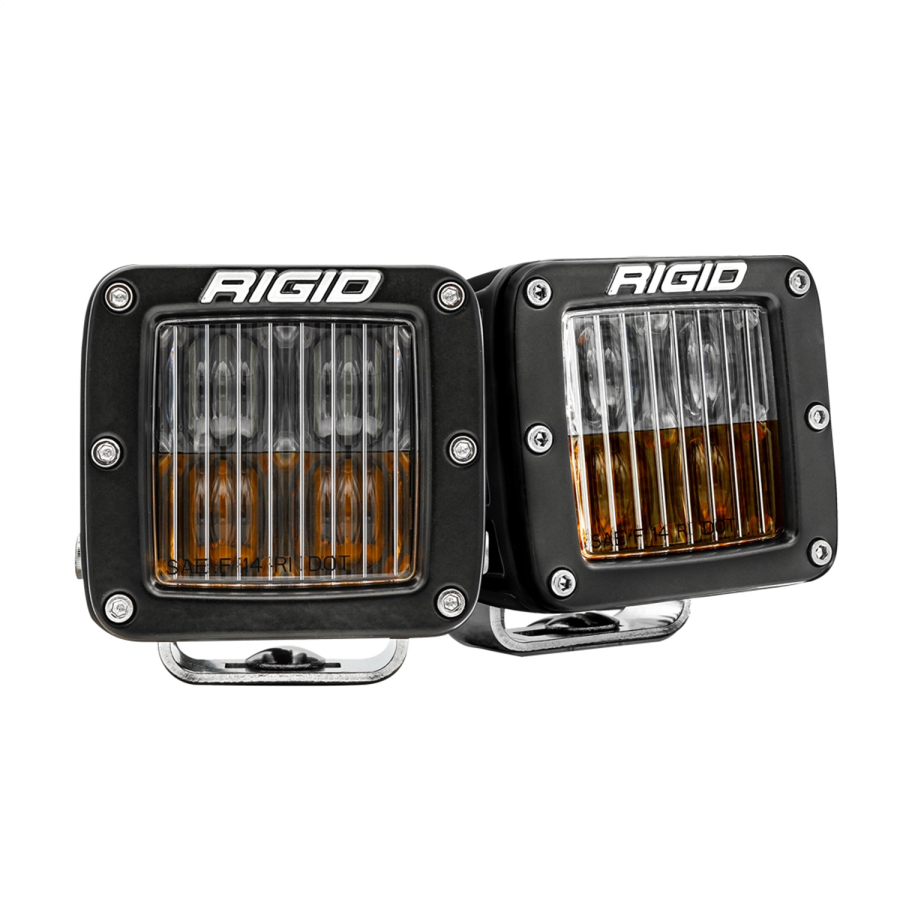 Rigid Industries - Rigid Industries D-Series SAE Fog Yellow/White Pair - 50482