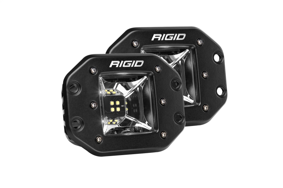 Rigid Industries - Rigid Industries RADIANCE SCENE WHITE BACKLIGHT FLUSH MOUNT PAIR - 68210