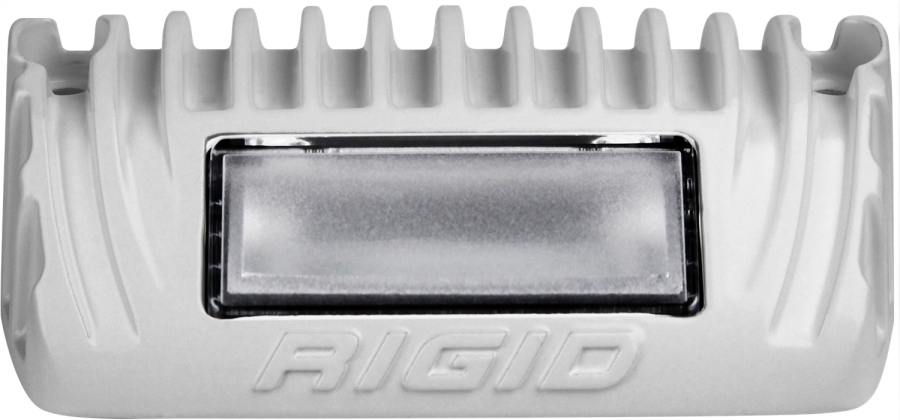 Rigid Industries - RIGID 1x2 65 Degree DC LED Scene Light White Housing Single - 86620