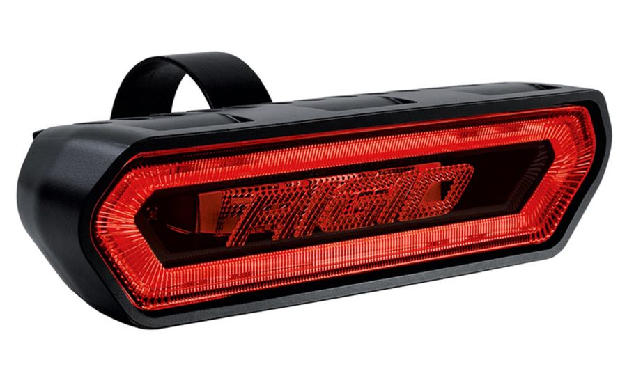 Rigid Industries - RIGID Chase Rear Facing 5 Mode LED Light Red Halo Black Housing - 90133