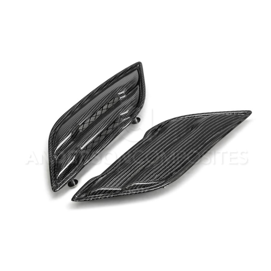 Anderson Composites - ANDERSON COMPOSITES TYPE-OE CARBON FIBER FENDERS VENTS FOR 2017-2020 FORD RAPTOR - AC-FFI17FDRA