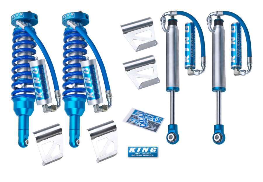 King Shocks - King Shocks Performance Coil Over Shock Kit, w/Remote Reservoir - 25001-123