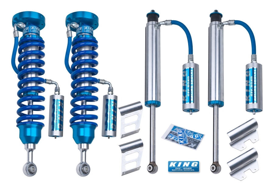 King Shocks - King Shocks Performance Coil Over Shock Kit, w/Remote Reservoir - 25001-147