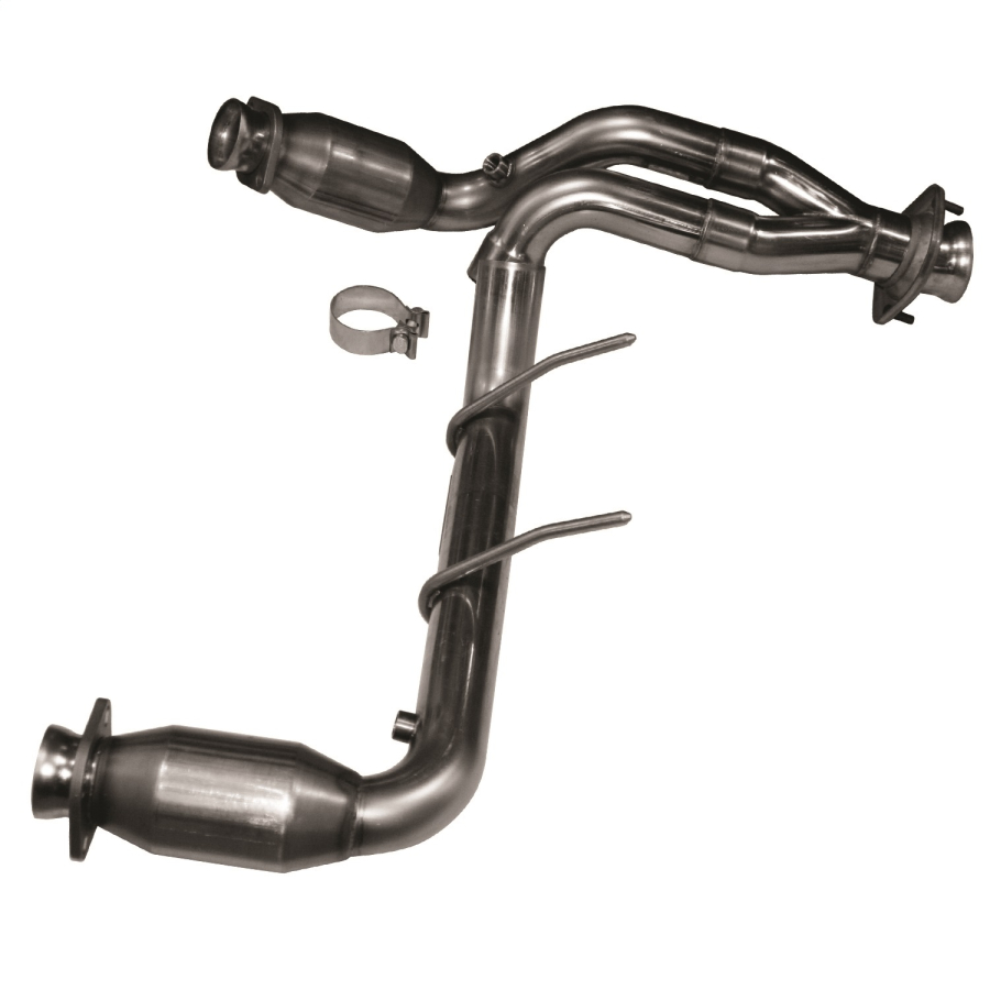 Kooks Custom Headers - Kooks Custom Headers 2-1/2in. SS Catted Y-Pipe. 2009-2010 F150 5.4L 3V. Connects to OEM Exhaust. - 13503200