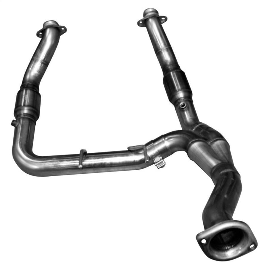 Kooks Custom Headers - Kooks Custom Headers 3in. Stainless GREEN Catted Turbo Downpipe Y-Pipe - 13533300