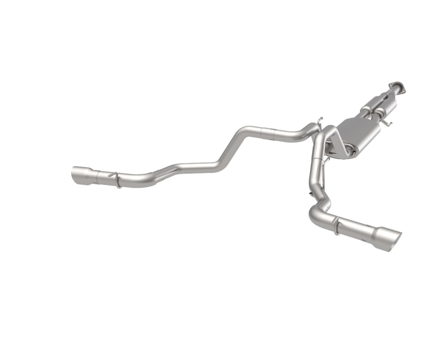 Kooks Custom Headers - Kooks Custom Headers Dual Side Exit Cat-Back w/Polished Tips. 2015-2020 F150 2.7L/3.5L/5.0L - 13604230