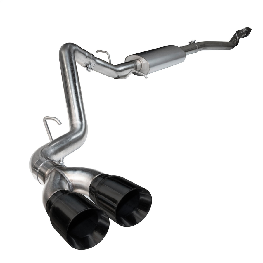 Kooks Custom Headers - Kooks Custom Headers 3in. SS Cat-Back Exhaust w/Black Tips. 2018-2020 F150 5.0L 4V. Connects to OEM. - 13614060