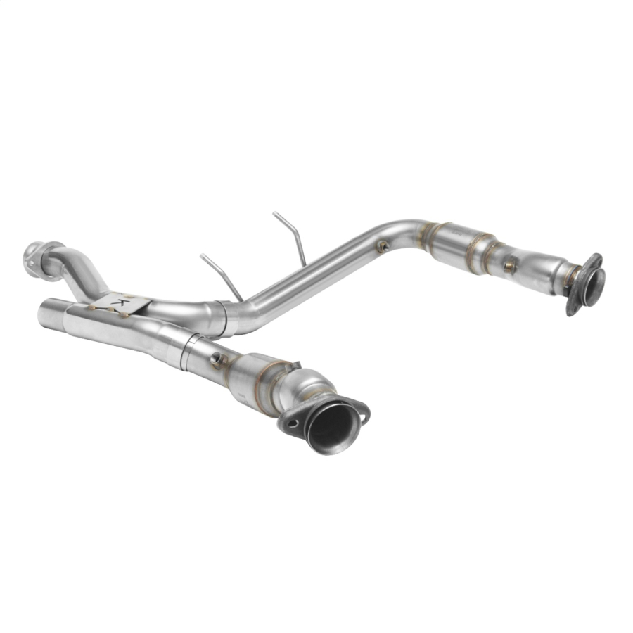 Kooks Custom Headers - Kooks Custom Headers 3in. Stainless GREEN Catted Turbo Down Pipes - 13623300