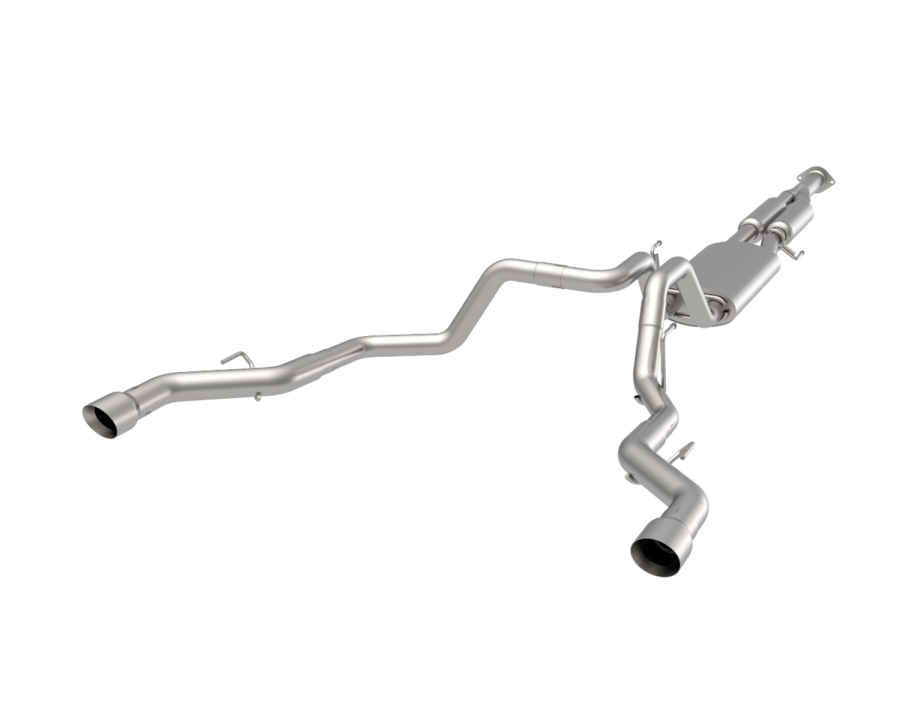 Kooks Custom Headers - Kooks Custom Headers Dual Rear Exit Cat-Back w/Polished Tips. 2021+F150 2.7L/3.5L/5.0L - 13704210