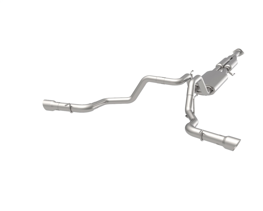 Kooks Custom Headers - Kooks Custom Headers Dual Side Exit Cat-Back w/Polished Tips. 2021+F150 2.7L/3.5L/5.0L - 13704230