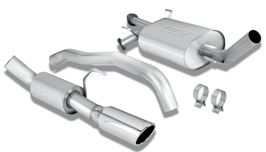 Borla - BORLA TOURING CAT-BACK(TM) EXHAUST SYSTEM 2008-2022 TOYOTA SEQUOIA 5.7L V8 AUTOMATIC TRANSMISSION 2 & 4WD 4 DOOR. - 140277