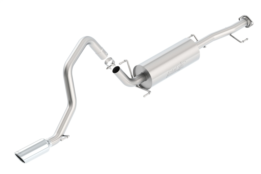 Borla - BORLA TOURING CAT-BACK(TM) EXHAUST SYSTEM 2010-2014 TOYOTA FJ CRUISER 4.0L V6 AUTOMATIC/ MANUAL TRANSMISSION 2 & 4WD 4 DOOR. - 140521