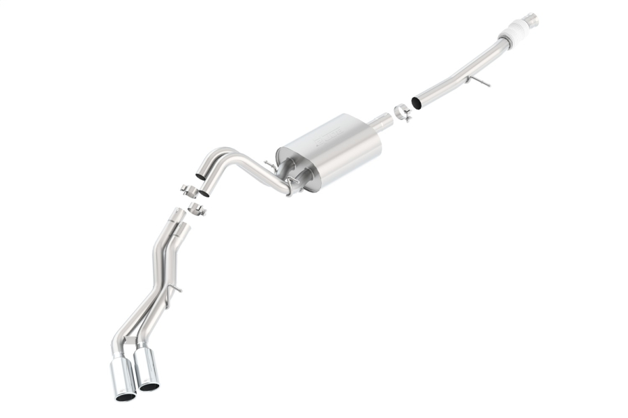 Borla - BORLA TOURING CAT-BACK(TM) EXHAUST SYSTEM 2015-2020 CHEVROLET SUBURBAN 5.3L V8 AUTOMATIC TRANSMISSION 2 & 4 WHEEL DRIVE 4 DOOR. - 140558