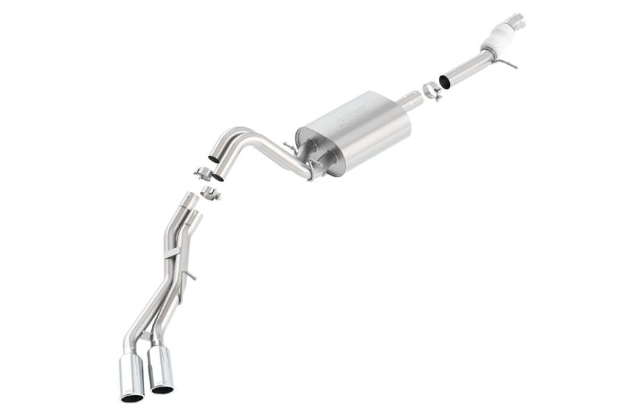 Borla - BORLA TOURING CAT-BACK(TM) EXHAUST SYSTEM 2015-2019 GMC YUKON 5.3L V8 AUTOMATIC TRANSMISSION 2 & 4 WHEEL DRIVE 4 DOOR. - 140568