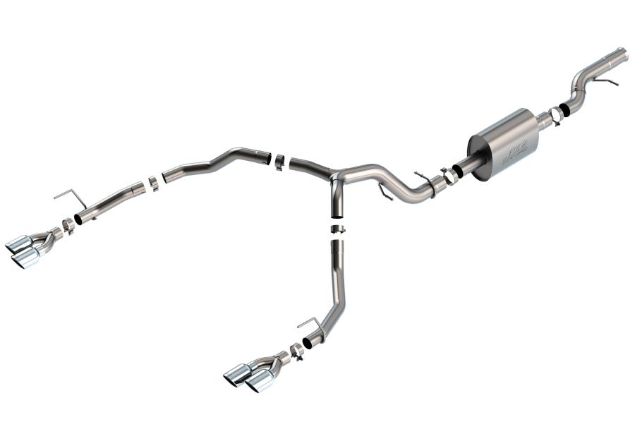 Borla - BORLA S-TYPE CAT-BACK(TM) EXHAUST SYSTEM 2021-2023 CHEVROLET TAHOE/ GMC YUKON 6.2L V8 AUTOMATIC TRANSMISSION 2 & 4 WHEEL DRIVE 4 DOOR. - 140859