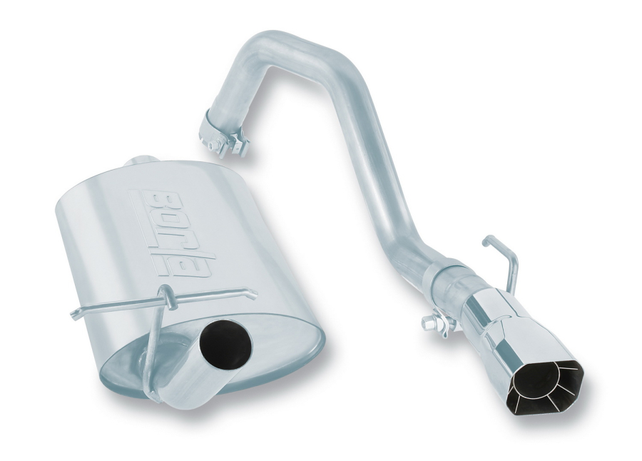 Borla - BORLA TOURING CAT-BACK EXHAUST SYSTEM FOR 1988-1990 JEEP WRANGLER YJ 4.2L 6 CYL. AUTOMATIC/ MANUAL TRANSMISSION 4WD 2 DOOR. - 14352