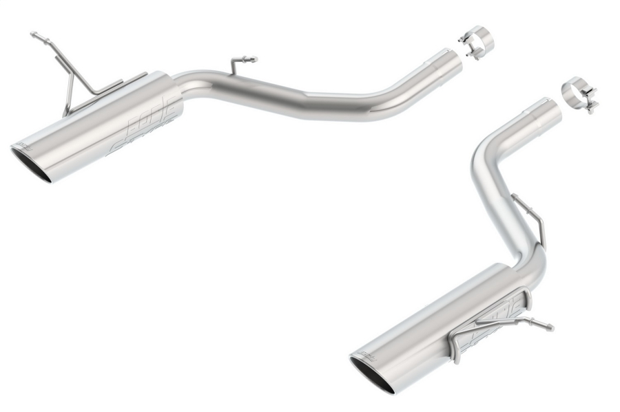 Borla - BORLA S-TYPE AXLE-BACK EXHAUST SYSTEM FOR 2012-2014 JEEP GRAND CHEROKEE SRT-8 6.4L V8 AUTOMATIC TRANSMISSION ALL WHEEL DRIVE 4 DOOR. - 11826