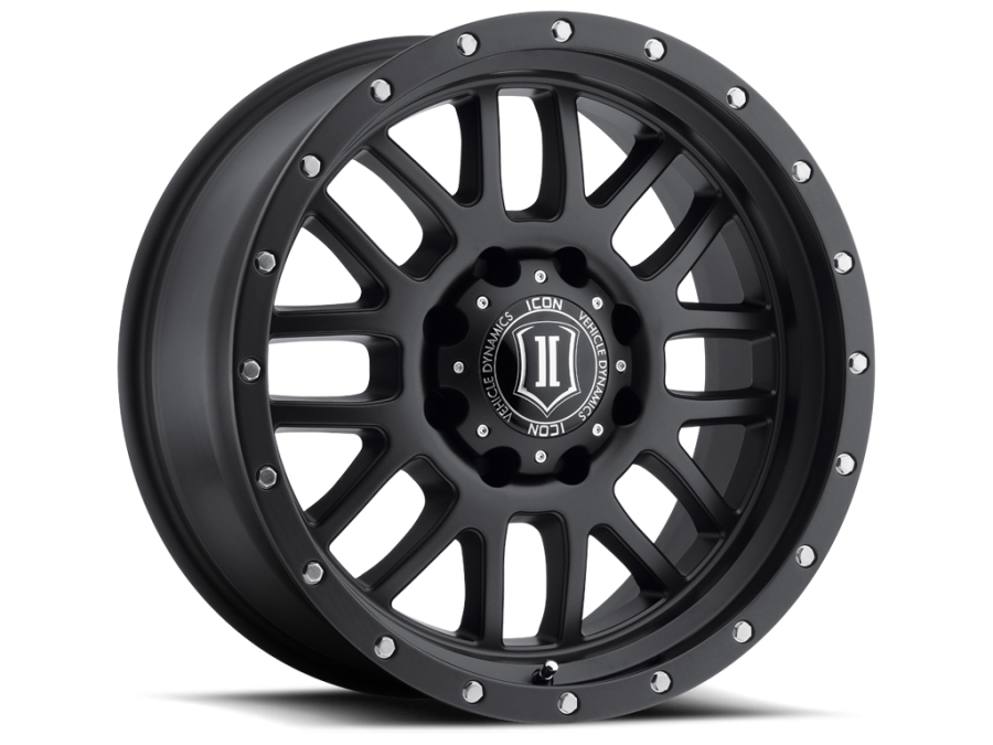 ICON Alloys - ALPHA SATIN BLACK 20X9 5X150 +16mm