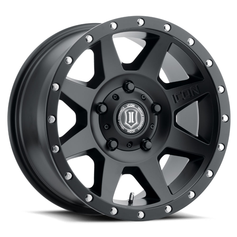 ICON Alloys - REBOUND SATIN BLACK 20X9 6X135 +16mm