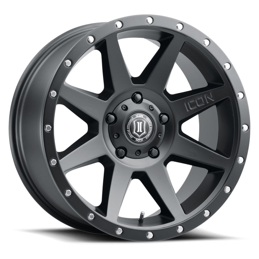 ICON Alloys - REBOUND CHARCOAL 17X8.5 6X135 +6mm