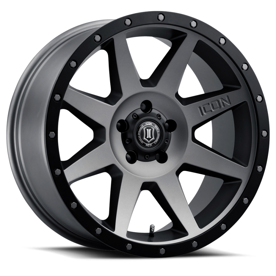 ICON Alloys - REBOUND TITANTIUM 17X8.5 5X5.5 0mm