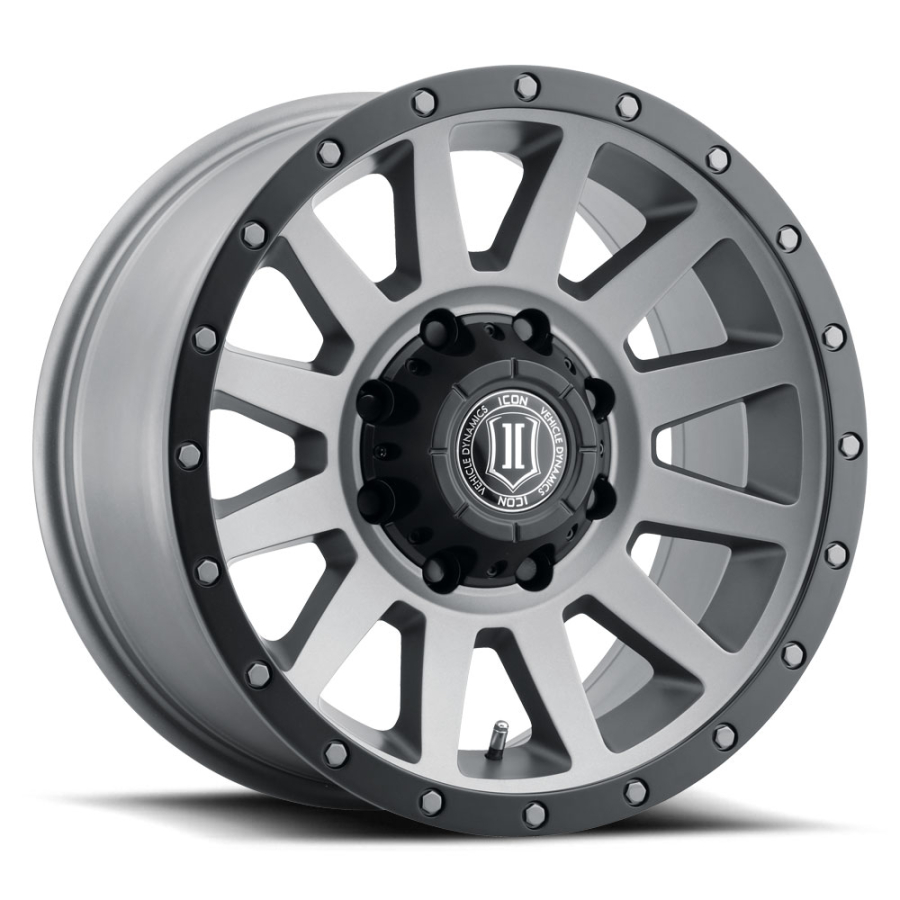 ICON Alloys - COMPRESSION HD TITANIUM 18X9 8X6.5 +12mm