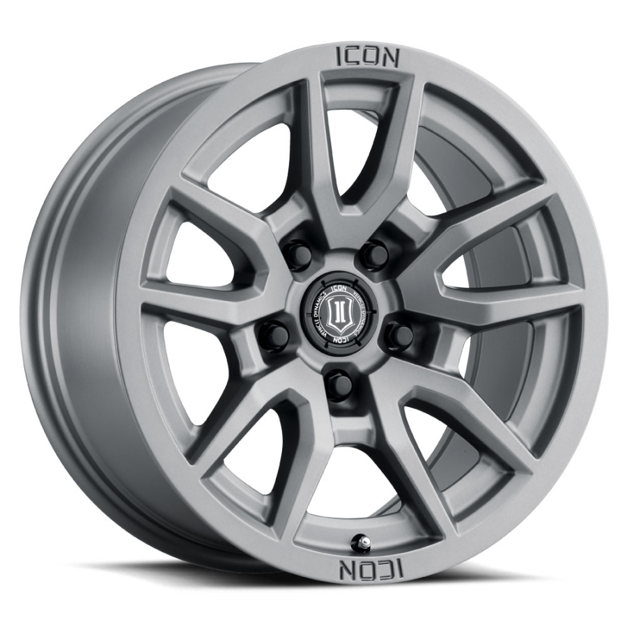 ICON Alloys - VECTOR 6 TITANIUM 17X8.5 6X135 +6mm