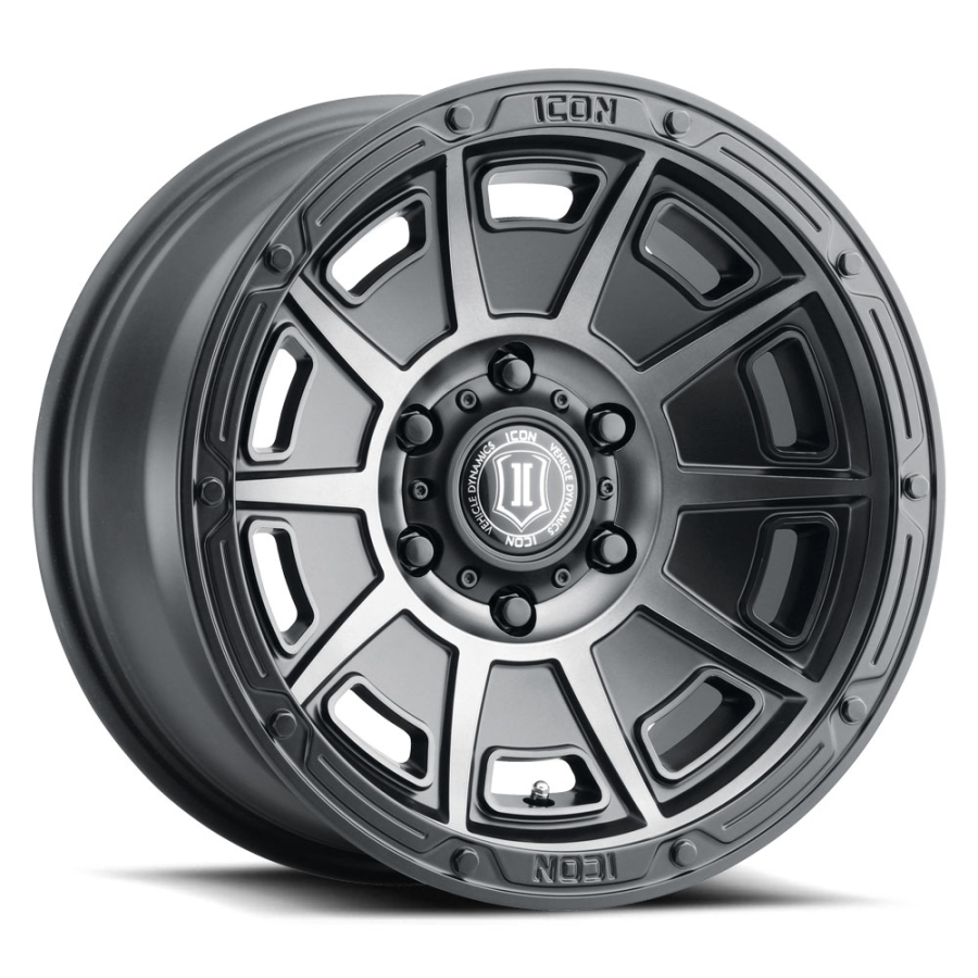 ICON Alloys - REBOUND DOUBLE BLACK 18X9 6X5.5 0mm