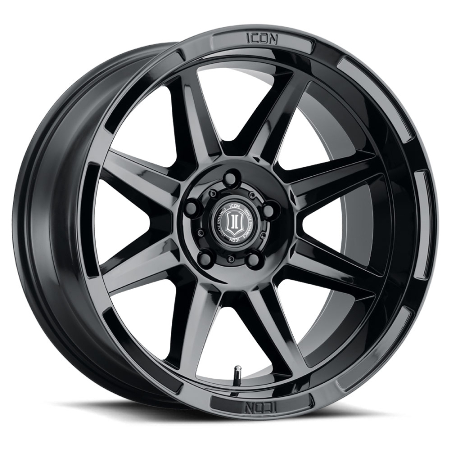 ICON Alloys - BANDIT GLOSS BLACK 20X10 5X150 -24mm