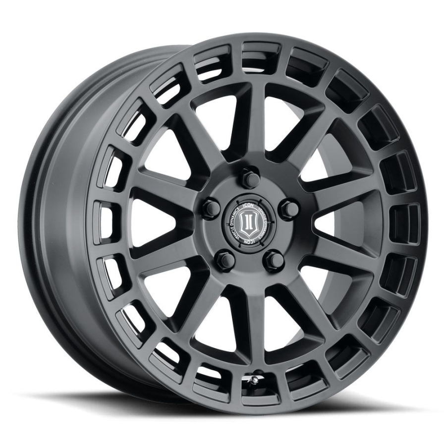 ICON Alloys - RAIDER SATIN BLACK 17X8.5 6X5.5 0mm