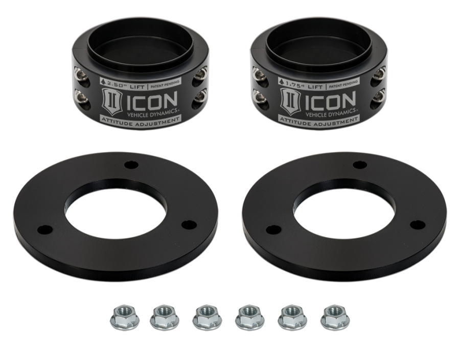 ICON Alloys - ICON ALLOYS SUSPENSION LEVELING KIT - IVD6135B