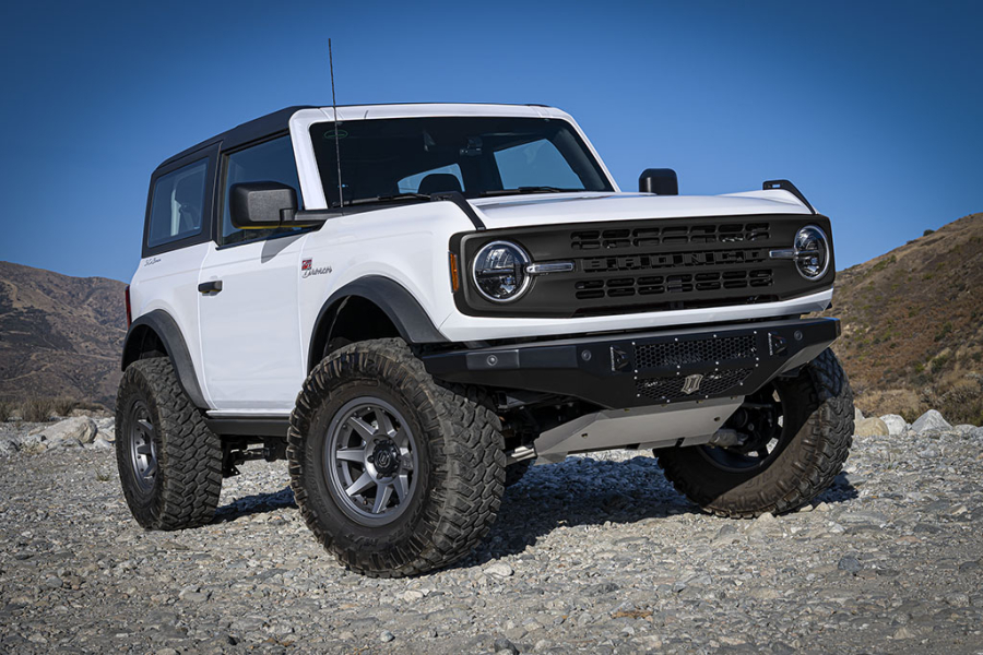 ICON Impact Series Offroad Armor - ICON 2021-UP FORD BRONCO ICON IMPACT TRAIL SERIES FRONT BUMPER - 45203