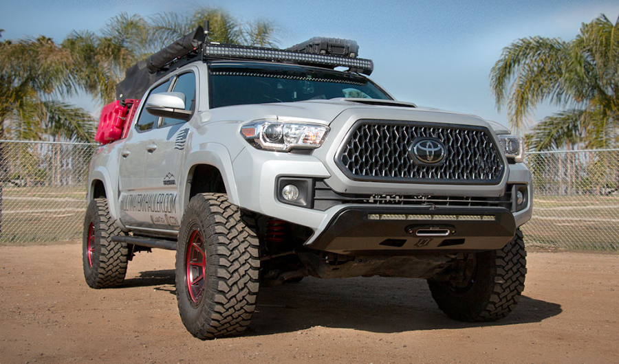 ICON Impact Series Offroad Armor - ICON 2016-UP TOYOTA TACOMA ICON IMPACT SPORT FRONT BUMPER - 56220