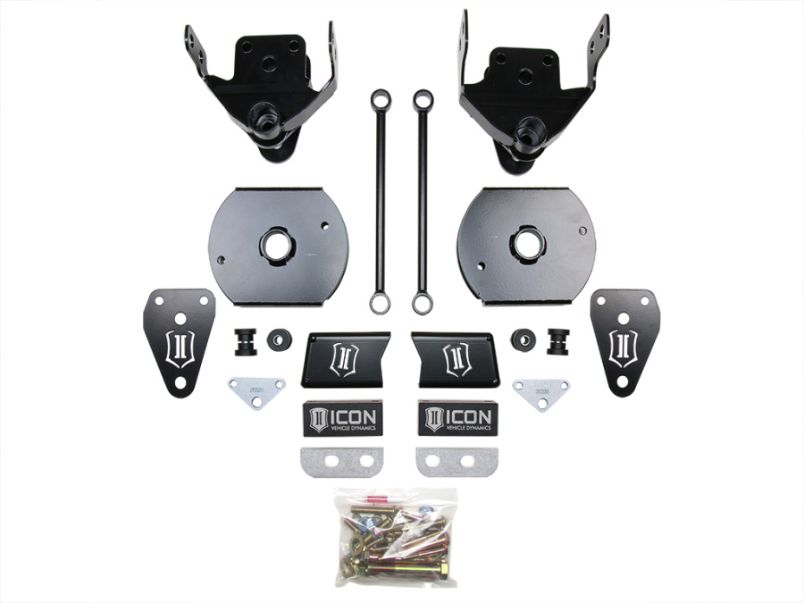 ICON Vehicle Dynamics - ICON 2014-UP RAM 2500 4.5" LIFT BOX KIT - 214205