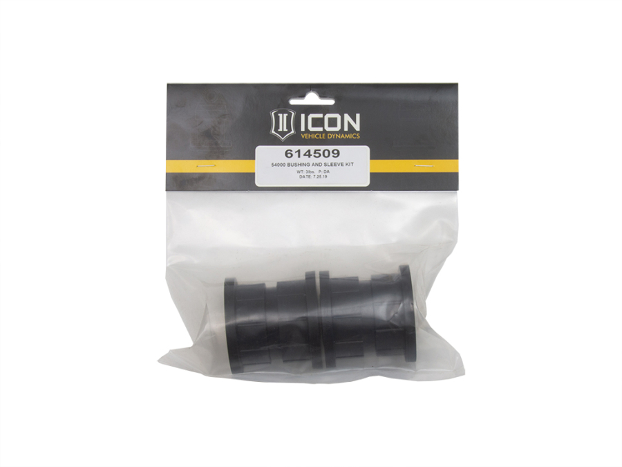 ICON Vehicle Dynamics - ICON 54000 REAR LOWER LINK BUSHING AND SLEEVE KIT - 614509