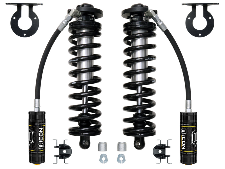 ICON Vehicle Dynamics - ICON 2005-2022 FORD SUPER DUTY 4WD 2.5-3" LIFT 2.5 VS REMOTE RESERVOIR BOLT IN COILOVER CONVERSION KIT - 61720