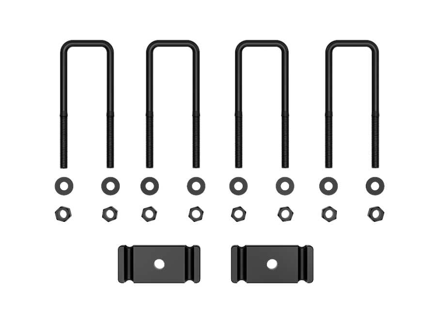 ICON Vehicle Dynamics - ICON 2019-2021 FORD RANGER MULTI RATE LEAF SPRING HARDWARE KIT - 91200H