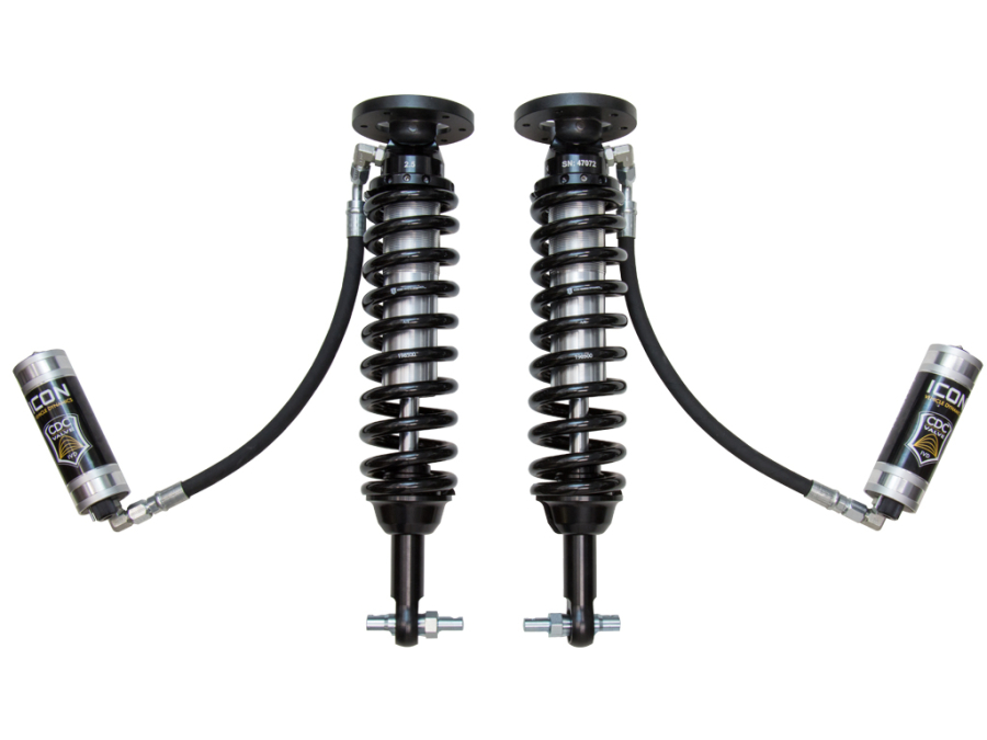 ICON Vehicle Dynamics - ICON 2015-2020 F150 4WD 2-2.63" LIFT 2.5 VS REMOTE RESERVOIR CDCV COILOVER KIT - 91811C