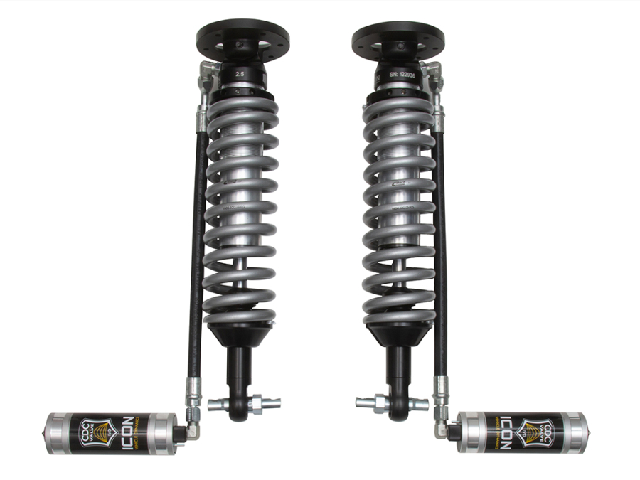 ICON Vehicle Dynamics - ICON 2014-2020 EXPEDITION 4WD .75-2.25" LIFT FRONT 2.5 VS REMOTE RESERVOIR CDCV COILOVER KIT - 91820C