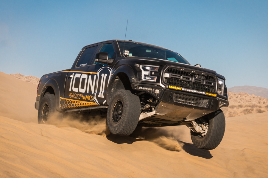 ICON Vehicle Dynamics - ICON 2017-2020 FORD RAPTOR FRONT 3.0 VS REMOTE RESERVOIR CDCV COILOVER KIT - 95002