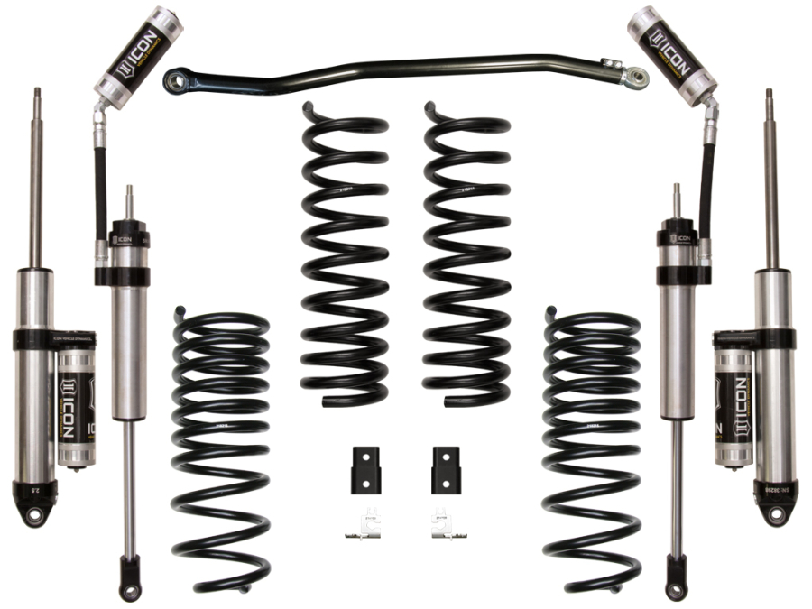 ICON Vehicle Dynamics - ICON 2014-UP RAM 2500 4WD 2.5" LIFT STAGE 3 SUSPENSION SYSTEM (PERFORMANCE) - K212543P