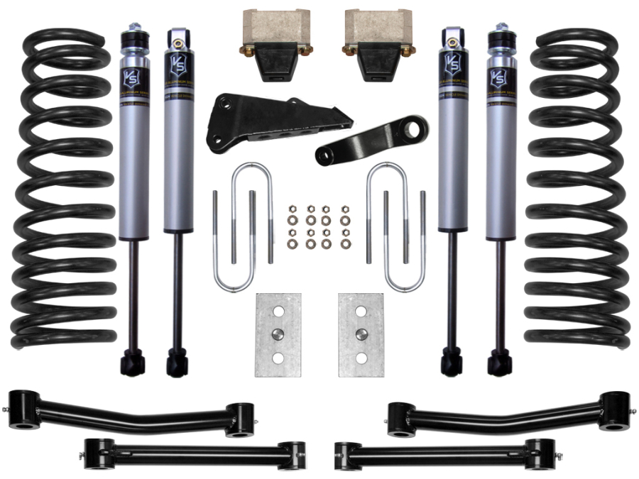 ICON Vehicle Dynamics - ICON 2009-2012 RAM 2500/3500 4.5" LIFT STAGE 1 SUSPENSION SYSTEM - K214550T