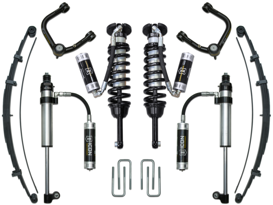 ICON Vehicle Dynamics - ICON 2005-2015 TACOMA 0-3.5"/2016-UP 0-2.75" STAGE 8 SUSPENSION SYSTEM W TUBE UCA - K53008T