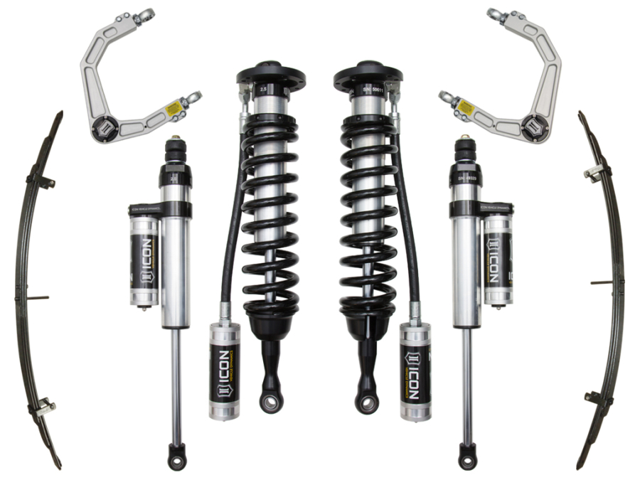 ICON Vehicle Dynamics - ICON 2007-2021 TOYOTA TUNDRA 1-3" LIFT STAGE 5 SUSPENSION SYSTEM WITH BILLET UCA - K53025