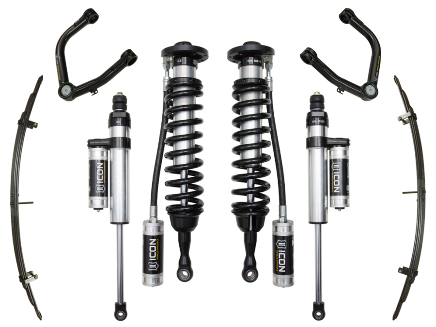 ICON Vehicle Dynamics - ICON 2007-2021 TOYOTA TUNDRA 1-3" LIFT STAGE 5 SUSPENSION SYSTEM WITH TUBULAR UCA - K53025T