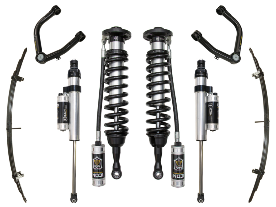 ICON Vehicle Dynamics - ICON 2007-2021 TOYOTA TUNDRA 1-3" LIFT STAGE 6 SUSPENSION SYSTEM WITH TUBULAR UCA - K53026T