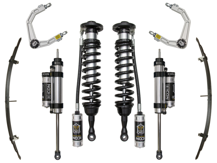 ICON Vehicle Dynamics - ICON 2007-2021 TOYOTA TUNDRA 1-3" LIFT STAGE 7 SUSPENSION SYSTEM WITH BILLET UCA - K53027