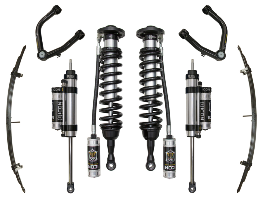 ICON Vehicle Dynamics - ICON 2007-2021 TOYOTA TUNDRA 1-3" LIFT STAGE 7 SUSPENSION SYSTEM WITH TUBULAR UCA - K53027T